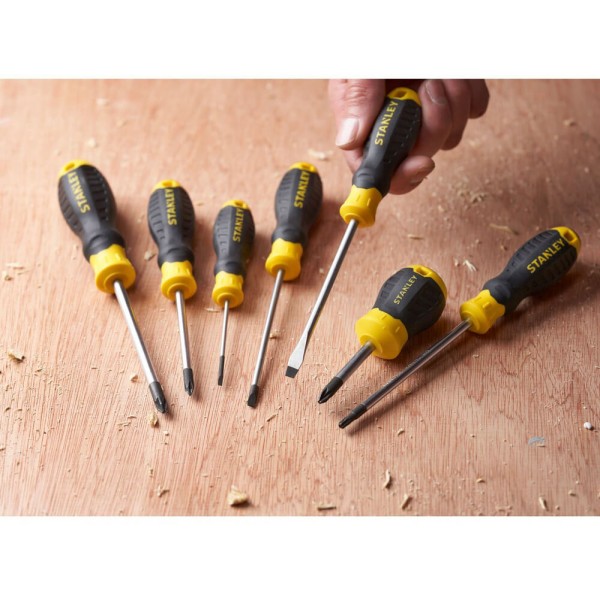 Викрутка Stanley Cushion Grip SL5.5x100мм (STHT16146-0)