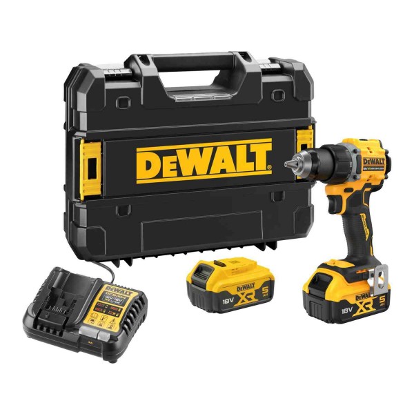 Дрель-шуруповерт аккумуляторная бесщеточная DeWALT DCD794P2T