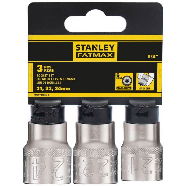 Набор торцевых головок 1/2" Stanley FatMax MaxiDrive (FMMT17095-0)