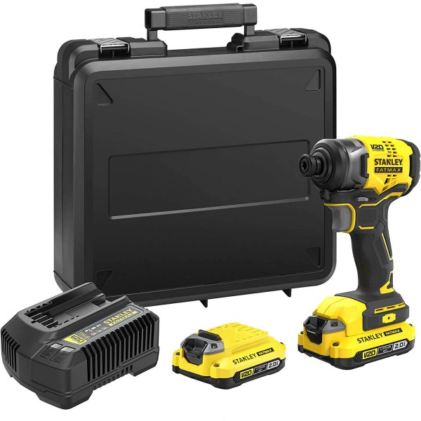 Гайковерт акумуляторний ударний безщітковий Stanley FatMax SFMCF810D2K