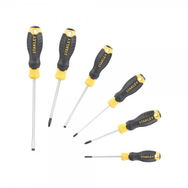 Набір викруток Stanley Cushion Grip 6шт (STHT16172-0)