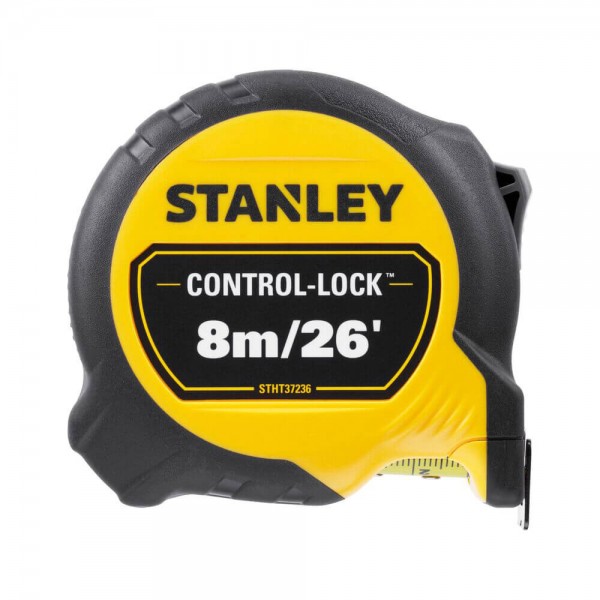 Рулетка вимірювальна комбінована Stanley CONTROL-LOCK 8м/26"х25мм (STHT37236-5)