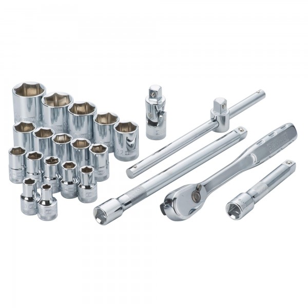 Набір головок DeWALT, 1/2, 22 предмети (DWMT19241-1)