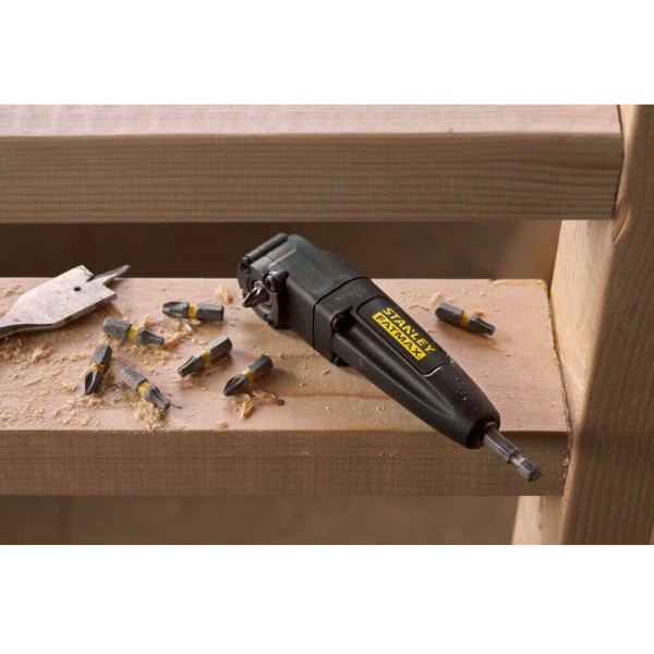 Насадка кутова з набором біт Stanley STA88582