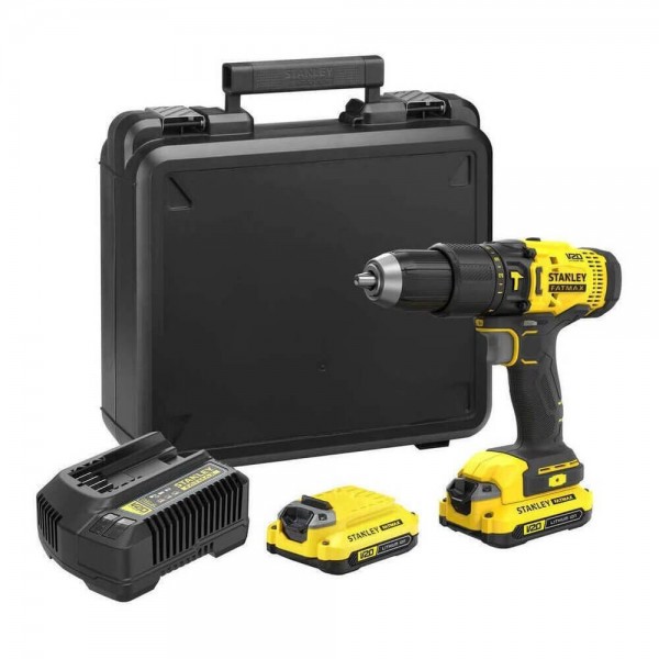 Дриль-шурупокрут ударний Stanley FatMax SFMCD711C2K