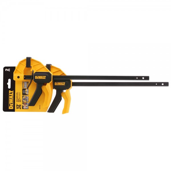 Струбцини DeWALT M 300мм, тиск 63кг, 2шт (DWHT0-83158)