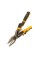 Ножиці по металу DeWALT ERGO Aviation прямі 250мм, вага 420г (DWHT14675-0)