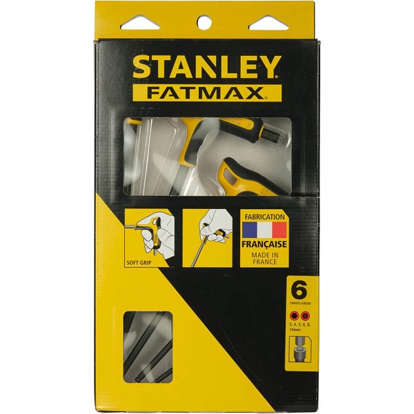 Набір шестигранних ключів Stanley FatMax 6шт (FMHT0-69049)