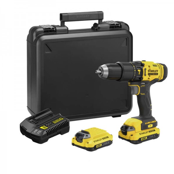 Дриль-шурупокрут ударний Stanley FatMax SCD711C2K