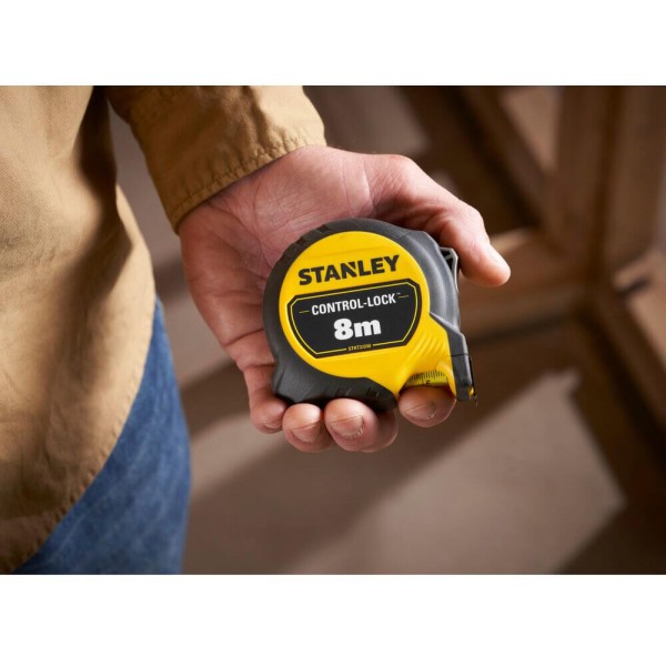 Рулетка вимірювальна комбінована Stanley CONTROL-LOCK 8мх25мм (STHT37240-3)