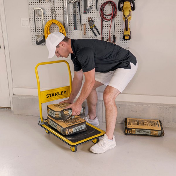 Візок-платформа вантажний Stanley 150кг, платформа 73,5х47см (SXWT-PC527)