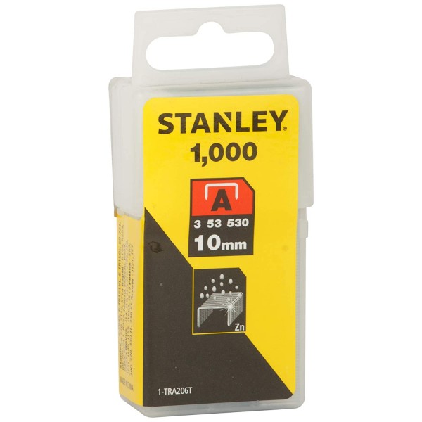 Скоби Stanley А 10 мм (1-TRA206T)