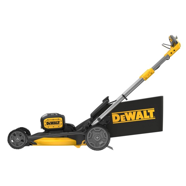 Газонокосилка аккумуляторная бесходная самоходная DeWALT DCMWSP156W2