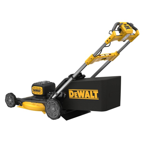 Газонокосилка аккумуляторная бесходная самоходная DeWALT DCMWSP156W2