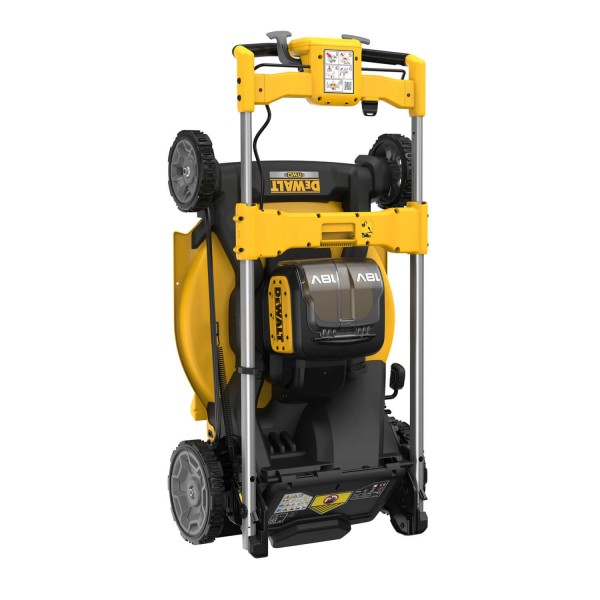 Газонокосилка аккумуляторная бесходная самоходная DeWALT DCMWSP156W2