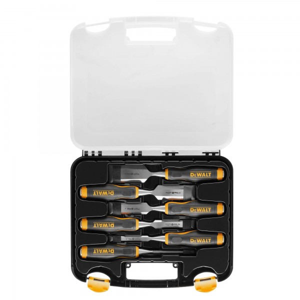 Набір стамесок DeWALT, 6шт у пластиковому кейсі (DWHT16852-9)