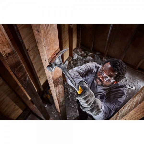 Молоток демонтажний DeWALT DEMO-CLAW, вага 624г, з прямим цвяходером, 430мм (DWHT51008-0)