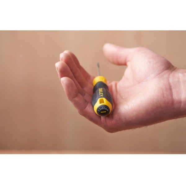 Викрутка Stanley Cushion Grip SL2,5x60мм (STHT16151-0)