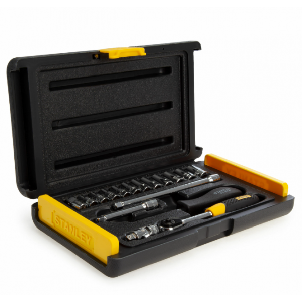 Набір інструментів 1/4" 17 од. MicroTough (уп.1) Stanley 2-85-582