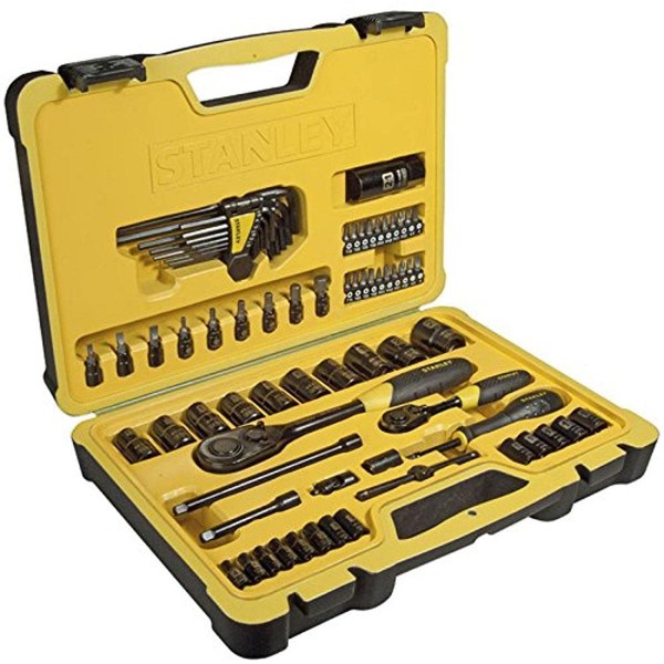 Набір інструментів Stanley1/4-1/2 універсальний 75 предметів (STHT0-73398)