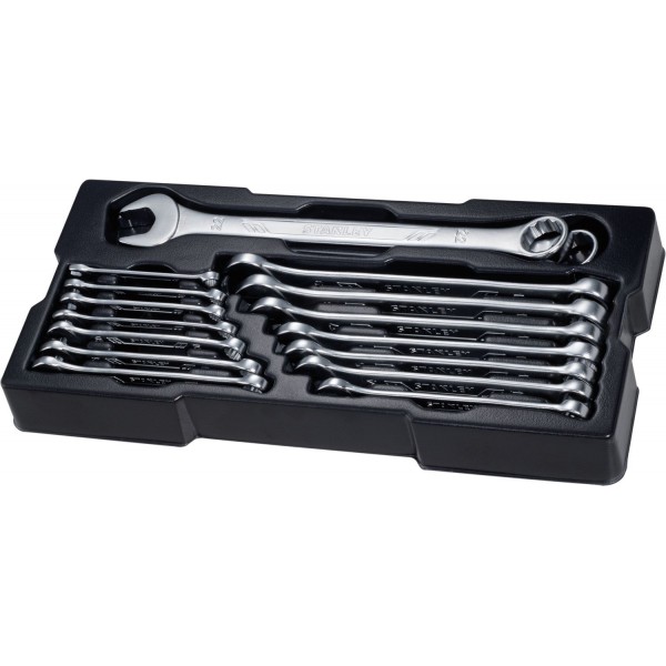 Набір ключів ріжкових комбінованих Stanley MaxiDrive (STMT1-74178)