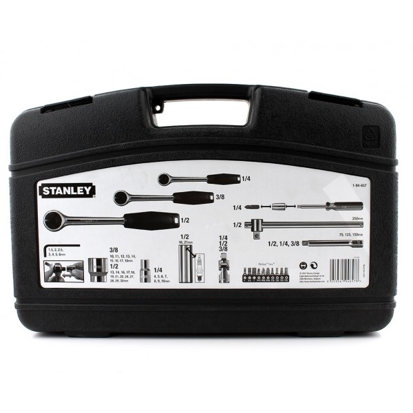 Набір головок торцевих Stanley (1-94-657)