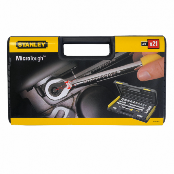 Набір головок торцевих Stanley MicroTough 3/8 (2-85-583)