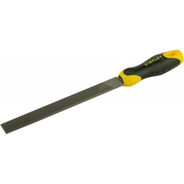 Напильник Stanley слюсарний плоский з лицьовою насічкою 200 мм (0-22-451)