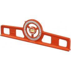 Рівень Stanley 50 см Antichoc Gradient Level з транспортиром (1-42-262)