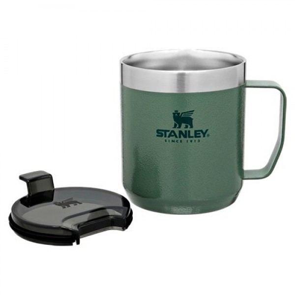 Термокружка Stanley Classic Camp Hammertone Green 0.35л (6939236373166)