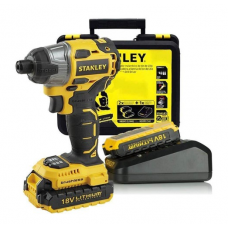 Безщітковий акумуляторний імпульсний гайковерт Stanley SBI201D2K