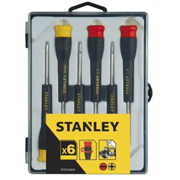 Набір викруток точної механіки Stanley 6 шт (STHT0-62631)