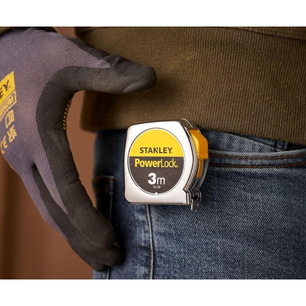 Рулетка вимірювальна Stanley Powerlock 3м х 12,7 мм (0-33-238)