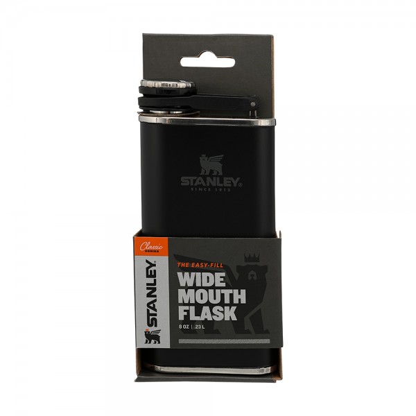 Фляга Stanley Classic Matte Black 0.23 л (6939236348409)