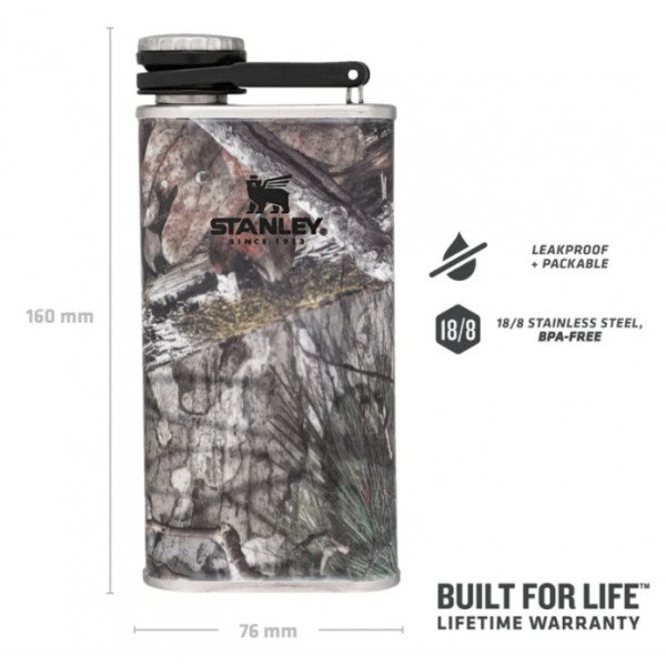 Фляга Stanley Classic Country DNA Mossy Oak 0.23 л (6939236405560)