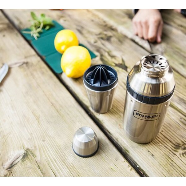 Набір Stanley Adventure Happy Hour System шейкер 0.59 Л і 2 чашки 0.21 Л сталеві (6939236350006)