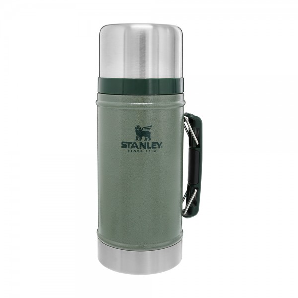 Термос харчовий Stanley Classic Legendary Hammertone Green 0.94 л (6939236347983)