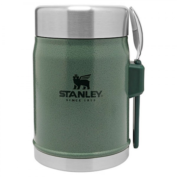 Термос харчовий Stanley Classic Legendary Hammertone Green 0.4 л (6939236373203)
