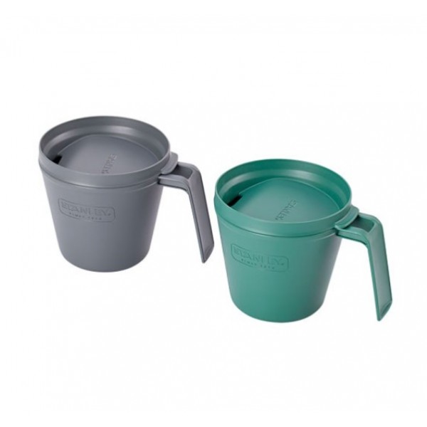 Термокухоль Stanley eCycle Adventure Green 2 шт 0.47 Л (4823082708215)