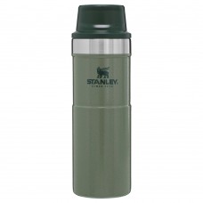 Термокухоль Stanley Classic Trigger-action Hammertone Green 0.47 л (6939236348065)