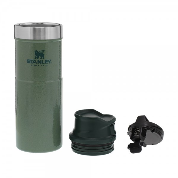 Термокухоль Stanley Classic Trigger-action Hammertone Green 0.47 л (6939236348065)