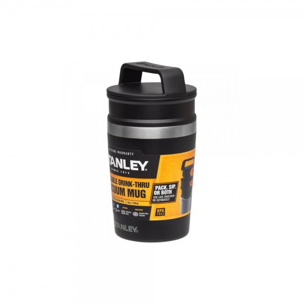 Термокухоль Stanley Shortstack Matte Black 0.23 л (6939236348201)