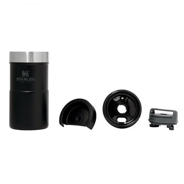 Термокухоль Stanley Classic Never Leak Matte Black 0.25 л (6939236382984)