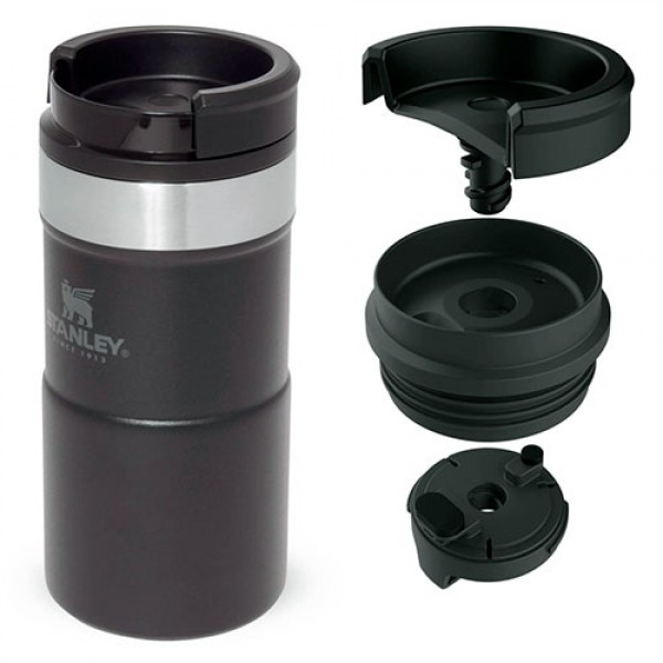Термокухоль Stanley Classic Never Leak Matte Black 0.25 л (6939236382984)