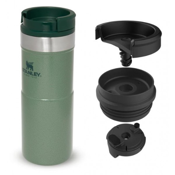 Термокухоль Stanley Classic Never Leak Hammertone Green 0.35 л (6939236382922)
