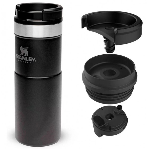 Термокухоль Stanley Classic Never Leak Matte Black 0.47 л (6939236382885)