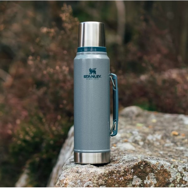 Термос Stanley Legendary Classic Hammertone Ice 1л (6939236409032)