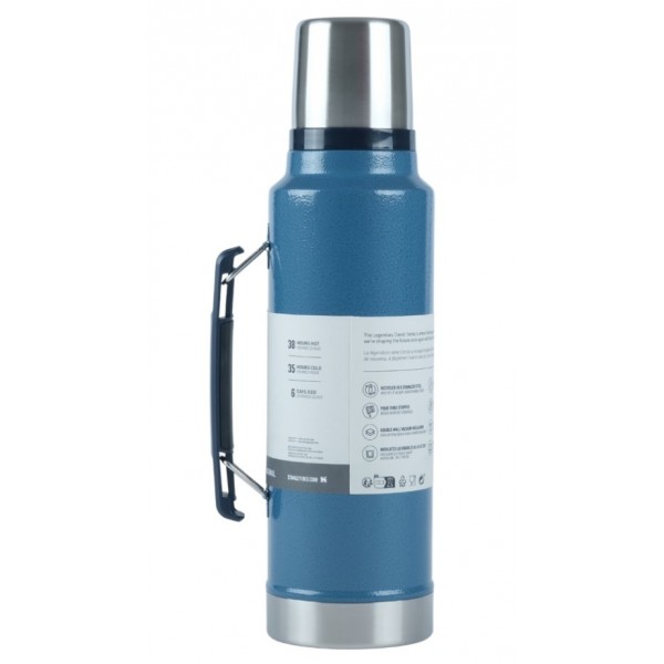 Термос Stanley Legendary Classic Hammertone Lake 1.4л (10-11347-120)
