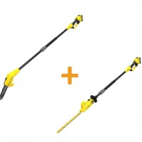 Высоторез аккумуляторный с разборной штангой Stanley FatMax SFMCPS620M1+SFMCPH845M1