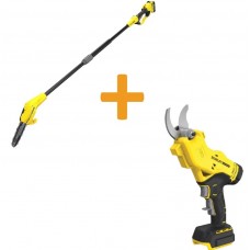 Высоторез аккумуляторный с разборной штангой Stanley FatMax SFMCPS620M1+SFMCPP32B